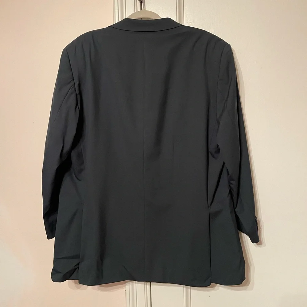 Loris Azzaro (Loro Piana Fabric) dark green Blazer - Picture 2 of 7